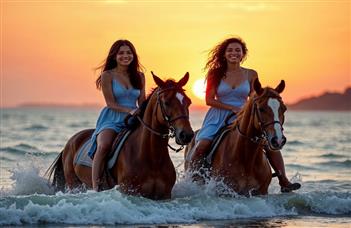 Desert & Sea Horse Riding Tour